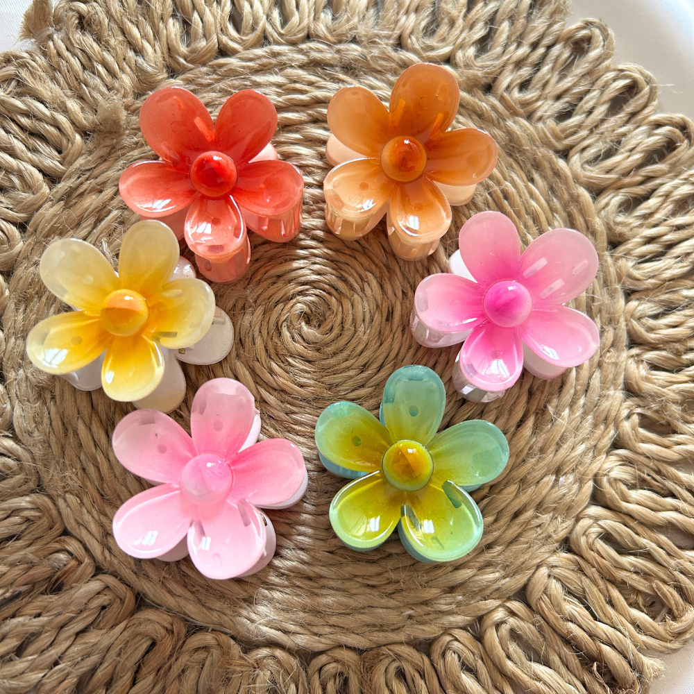 Flower Claw Clip - Small