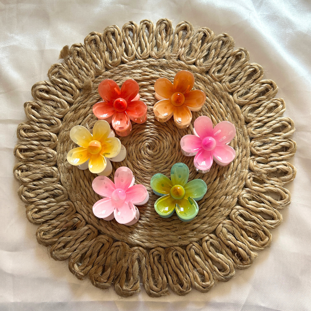 Flower Claw Clip - Small