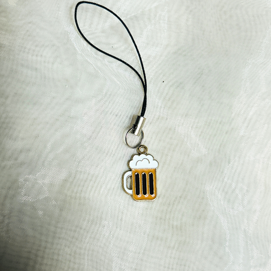 Beer Mug Phone Charm