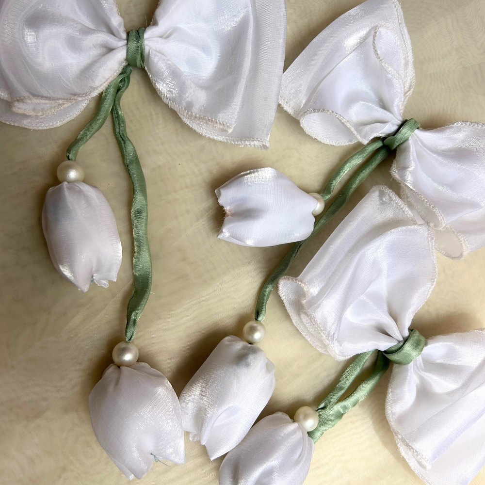 White Tulip Bow