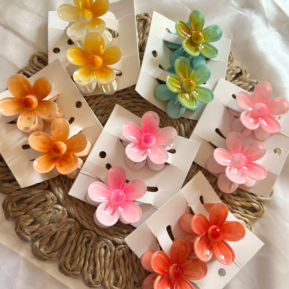 Flower Claw Clip - Small