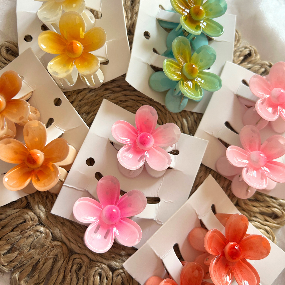 Flower Claw Clip - Small