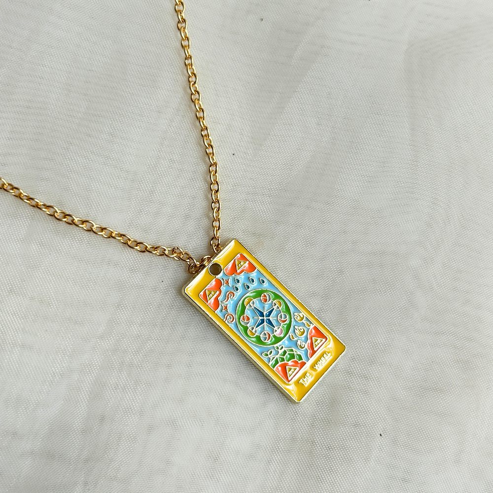 The Fortune Wheel Chain - The Tarot Card Collection