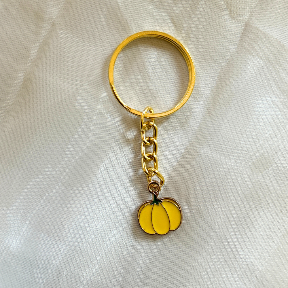 Pumpkin Keychain