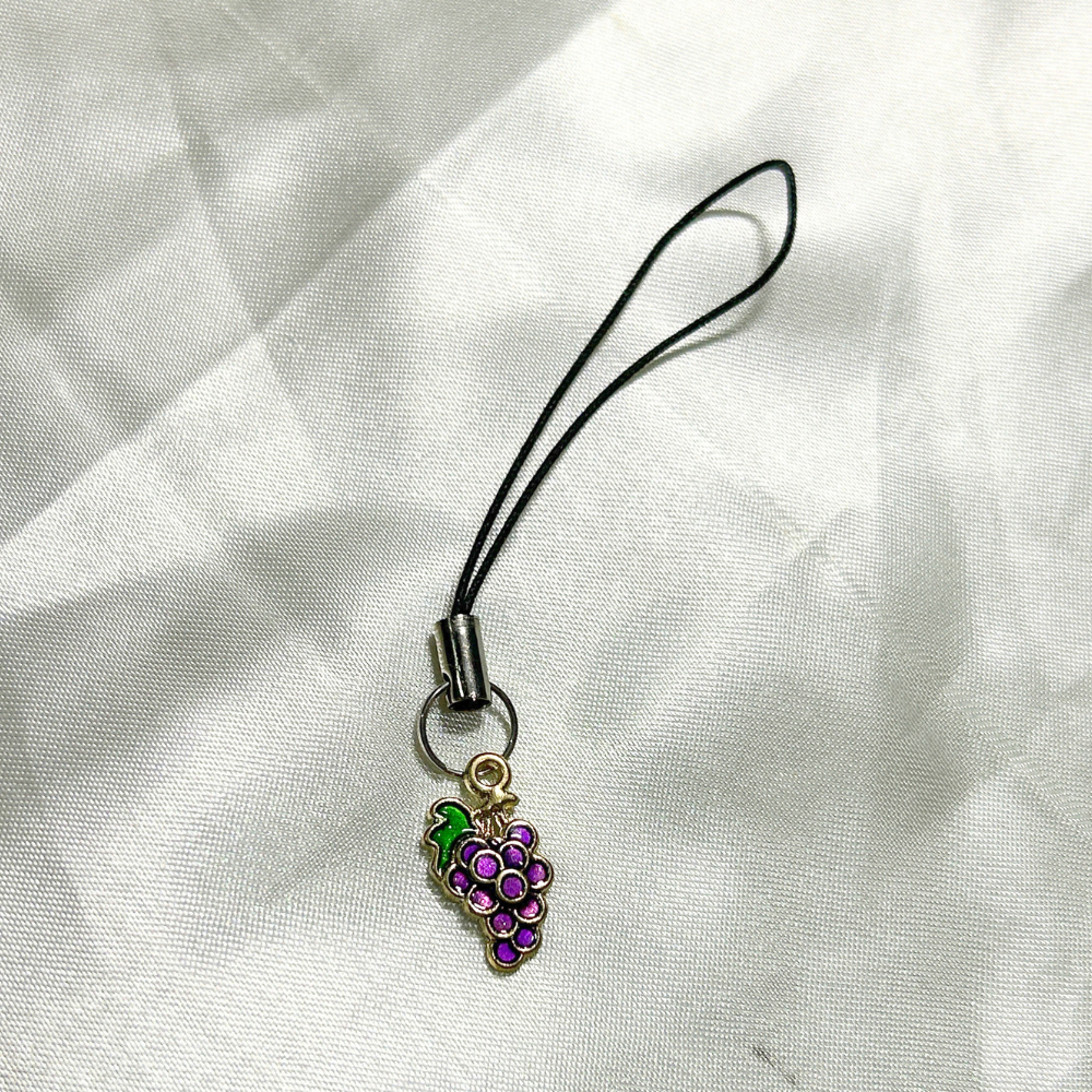 Grape Phone Charm