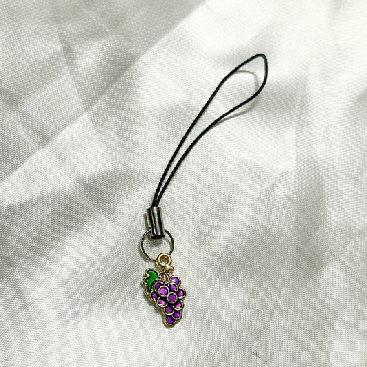 Grape Phone Charm