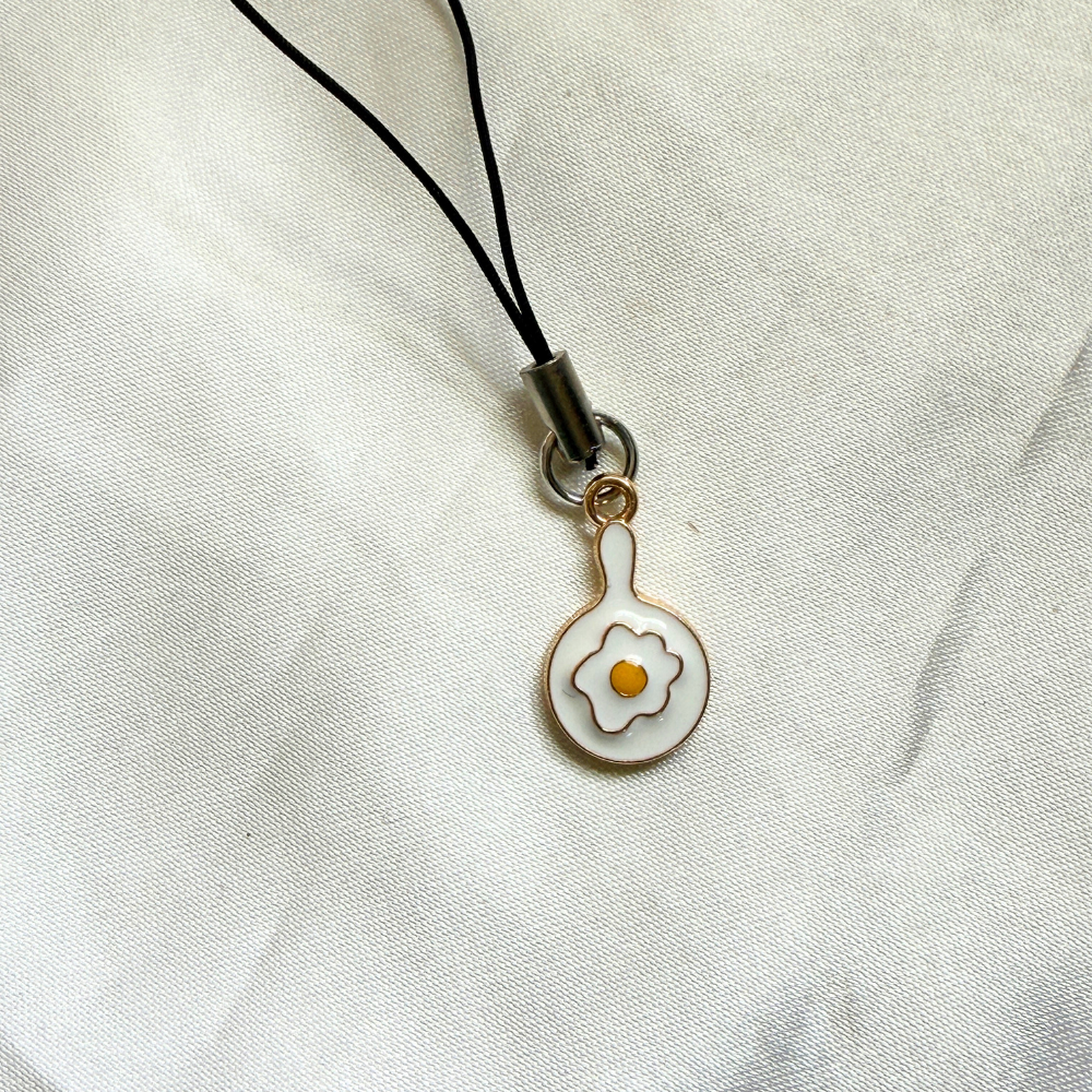 Omlette Phone Charm