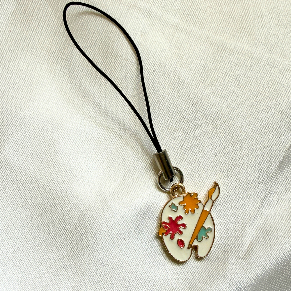 Paint Palette Phone Charm