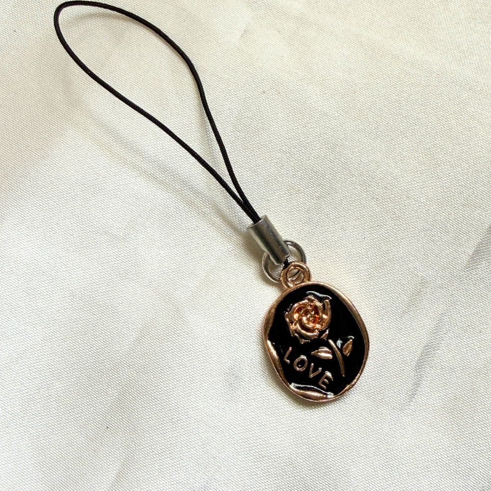 Rose Phone Charm