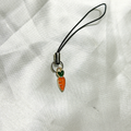 Carrot Phone Charm