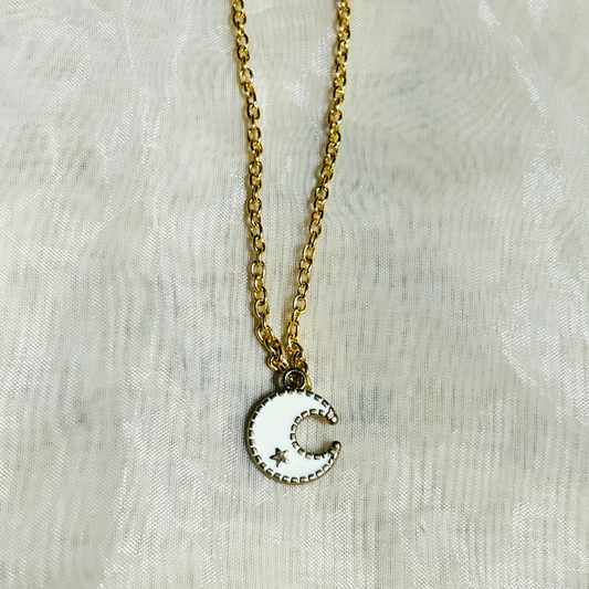 Moon and Star Chain