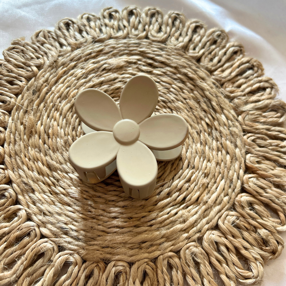 Flower Claw Clip - Medium