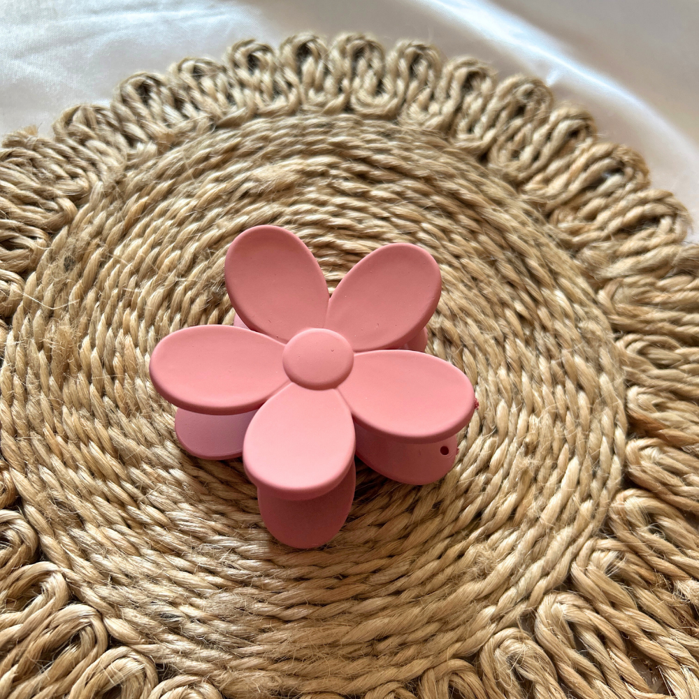 Flower Claw Clip - Medium