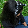 Black Prints TIY Headband