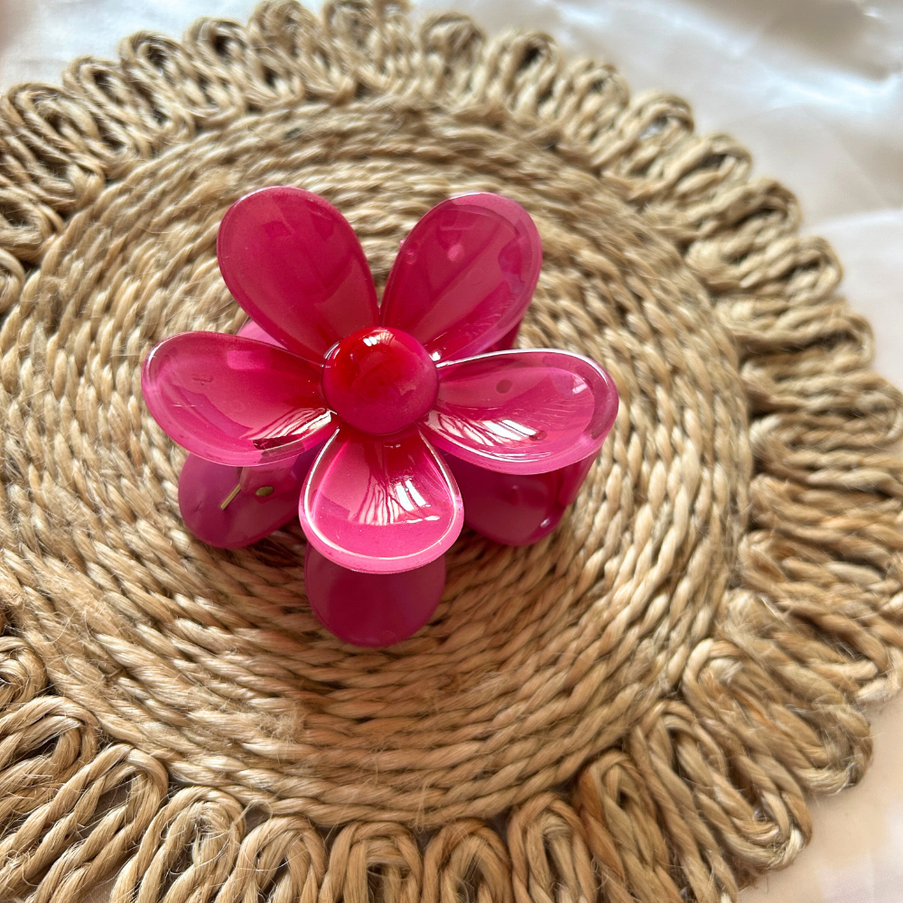 Flower Claw Clip - Large