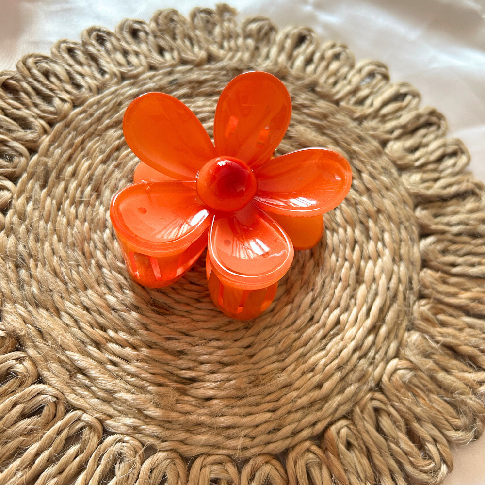 Flower Claw Clip - Large