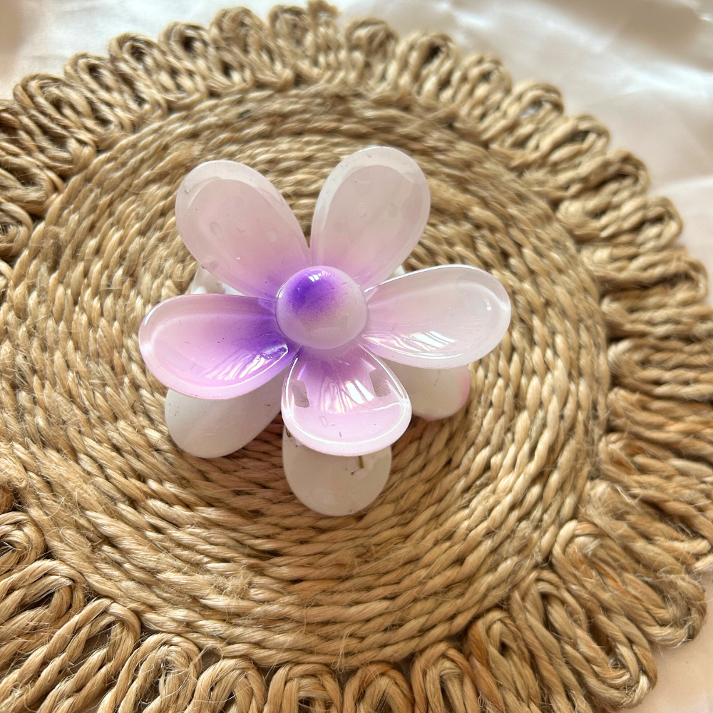 Flower Claw Clip - Large