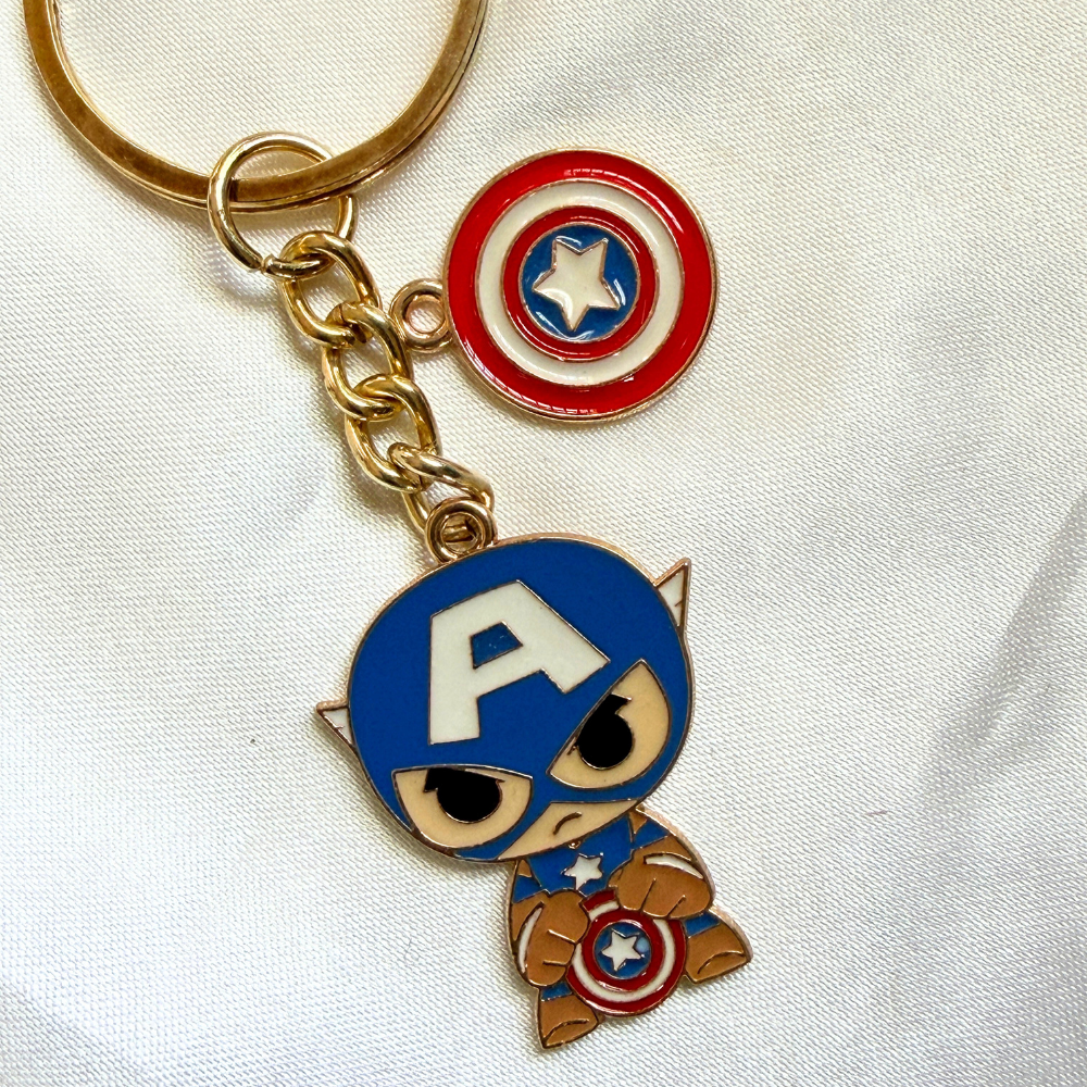 Captain America Keychain