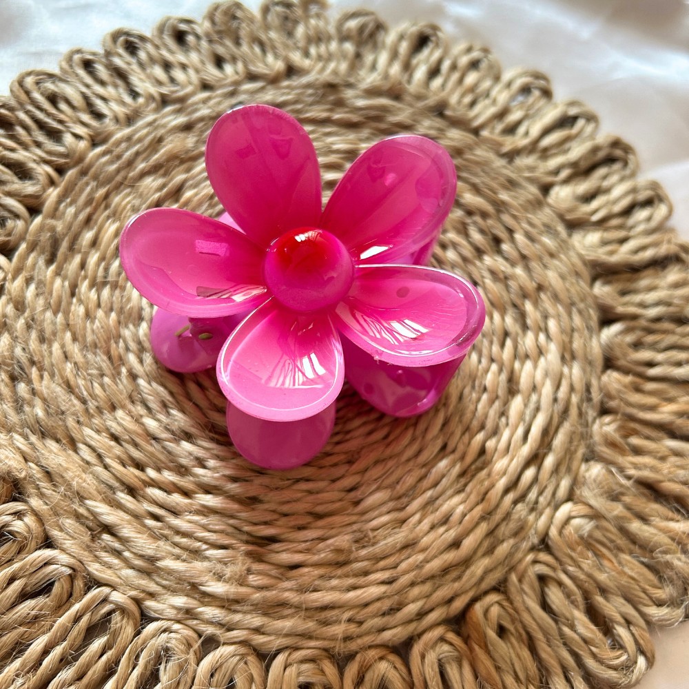 Flower Claw Clip - Large