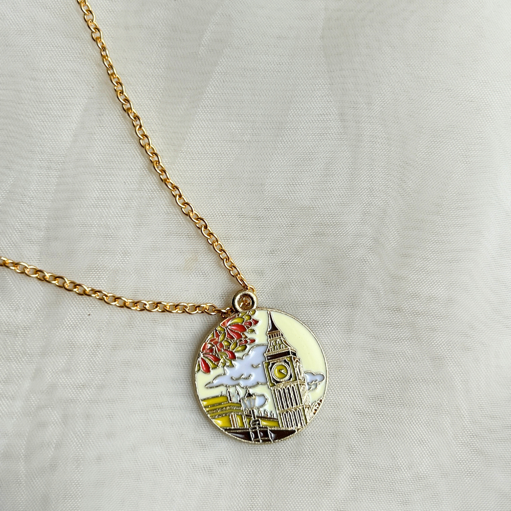 Monuments Charm Chain