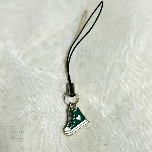 Green Converse Phone Charm