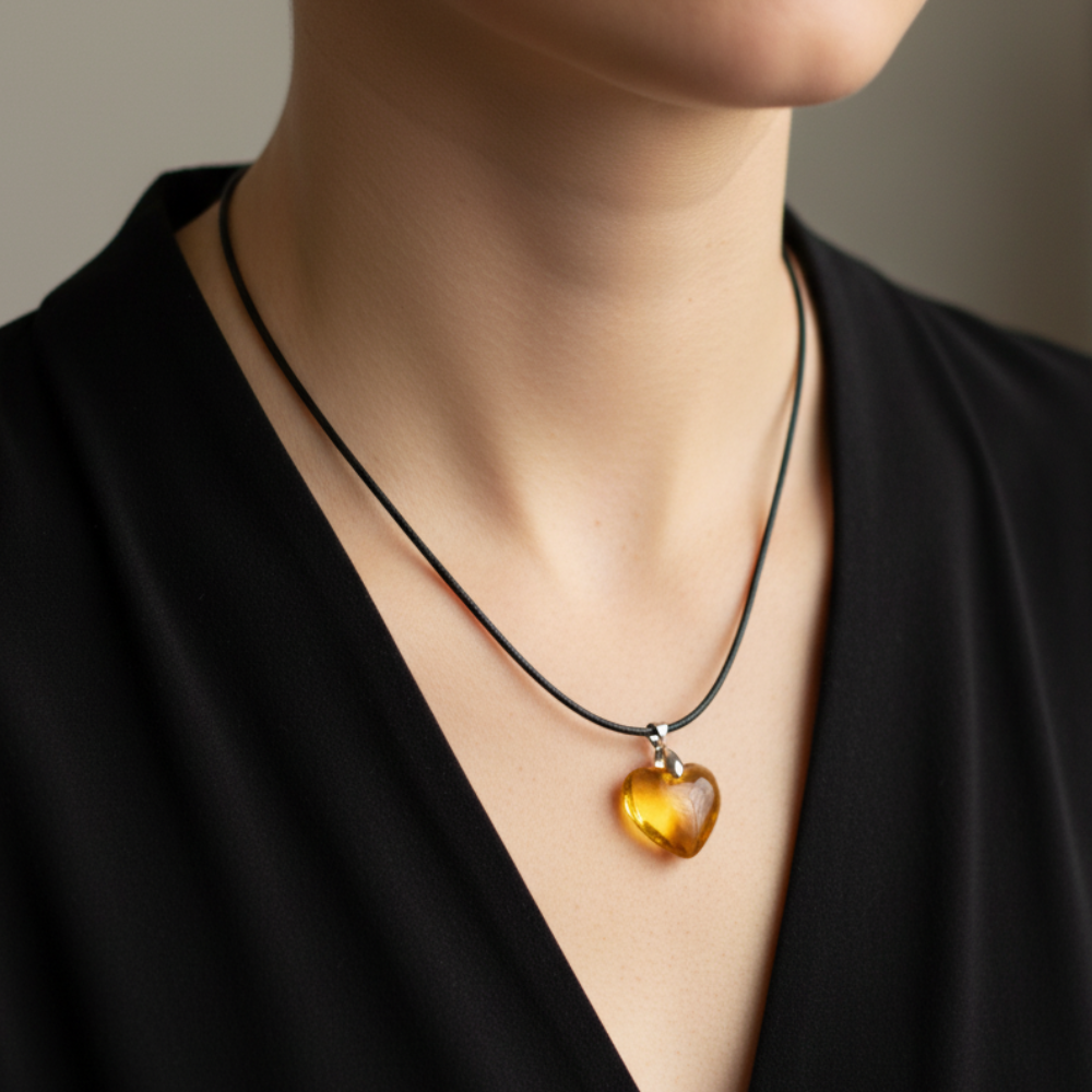 Heart Chain - Yellow