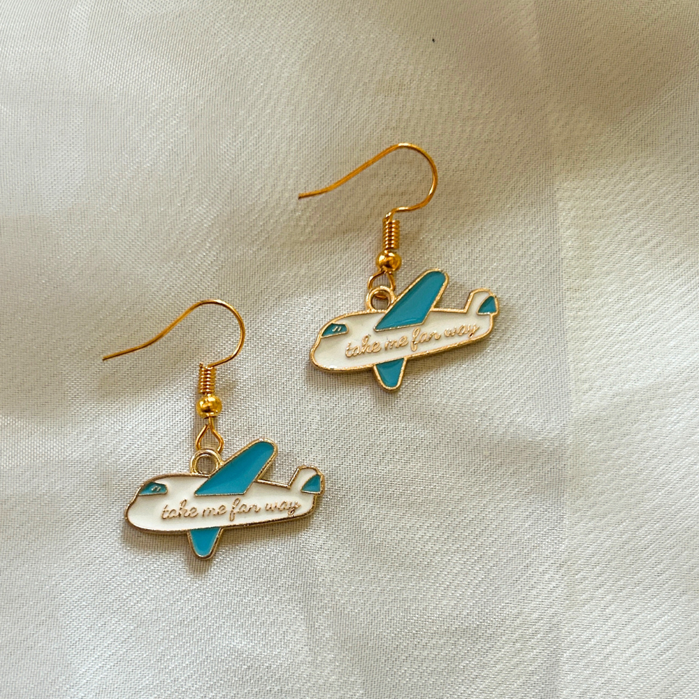 Aeroplane Earrings