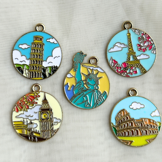 Monuments Charm Chain