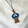 Captain America Phone Charm - The Marvel Collection