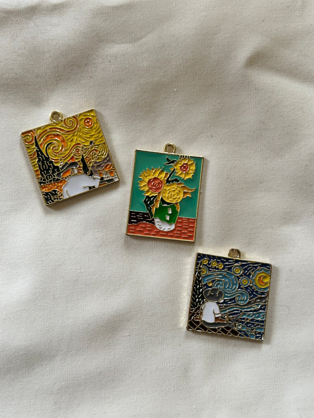 Van Gogh Starry Night Painting Chain