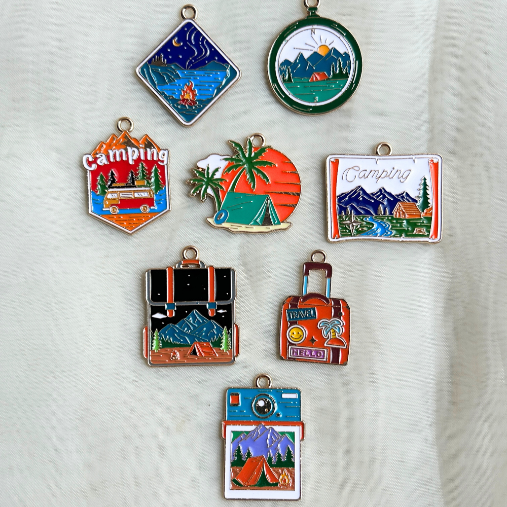 Travel Suitcase Keychain - The Travel + Vacation Collection