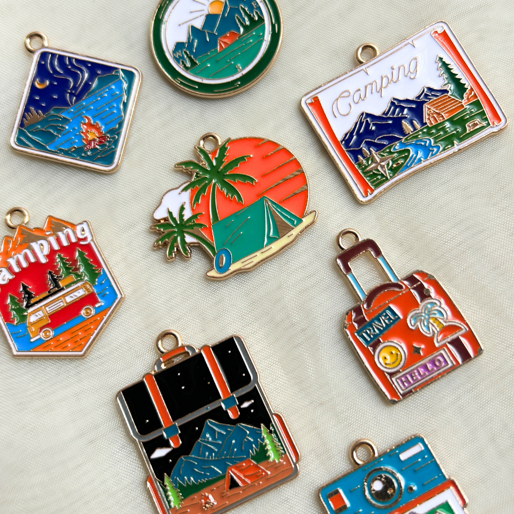 Travel Suitcase Keychain - The Travel + Vacation Collection