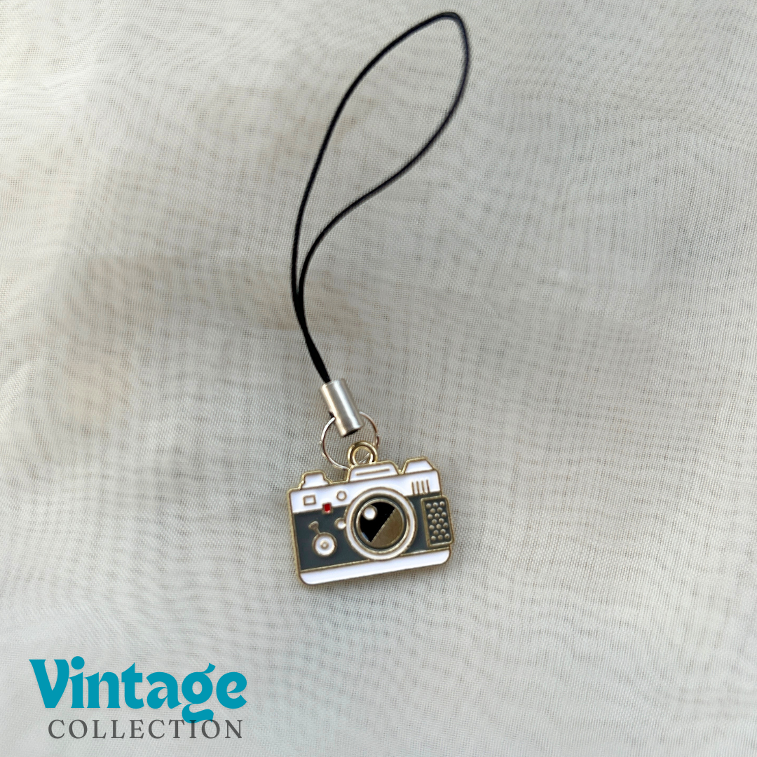 Vintage Camera Phone Charm - The Vintage Collection