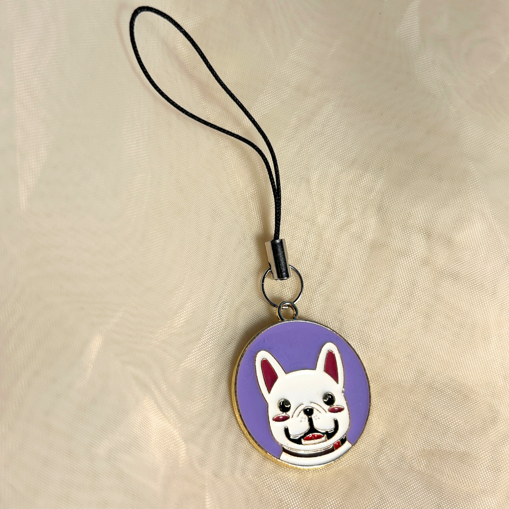 Cute Dog Phone Charm