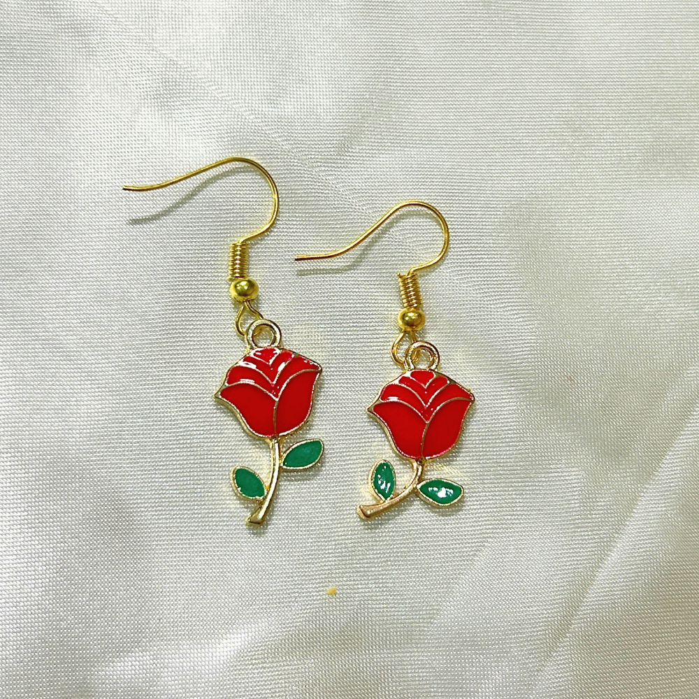 Rose Earrings