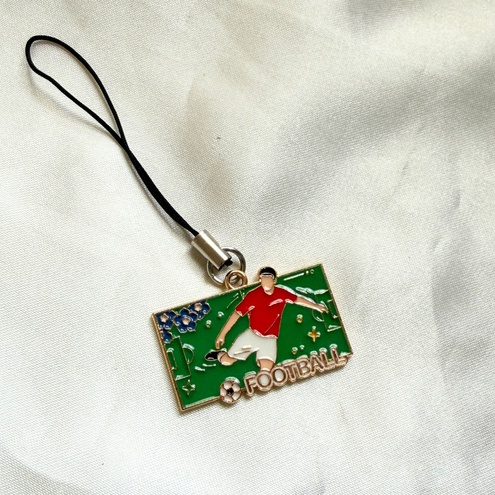Football Phone Charm