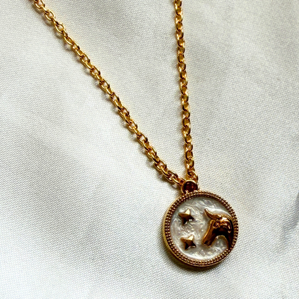 Zodiac Signs Chain - Gold