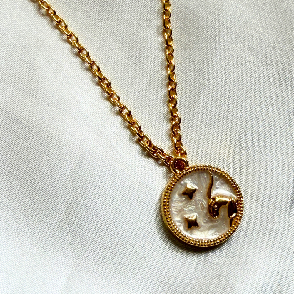 Zodiac Signs Chain - Gold