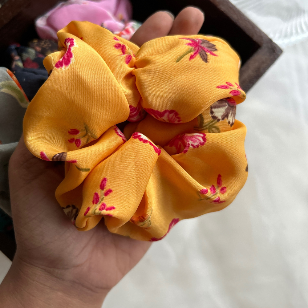 Yellow XL Scrunchie