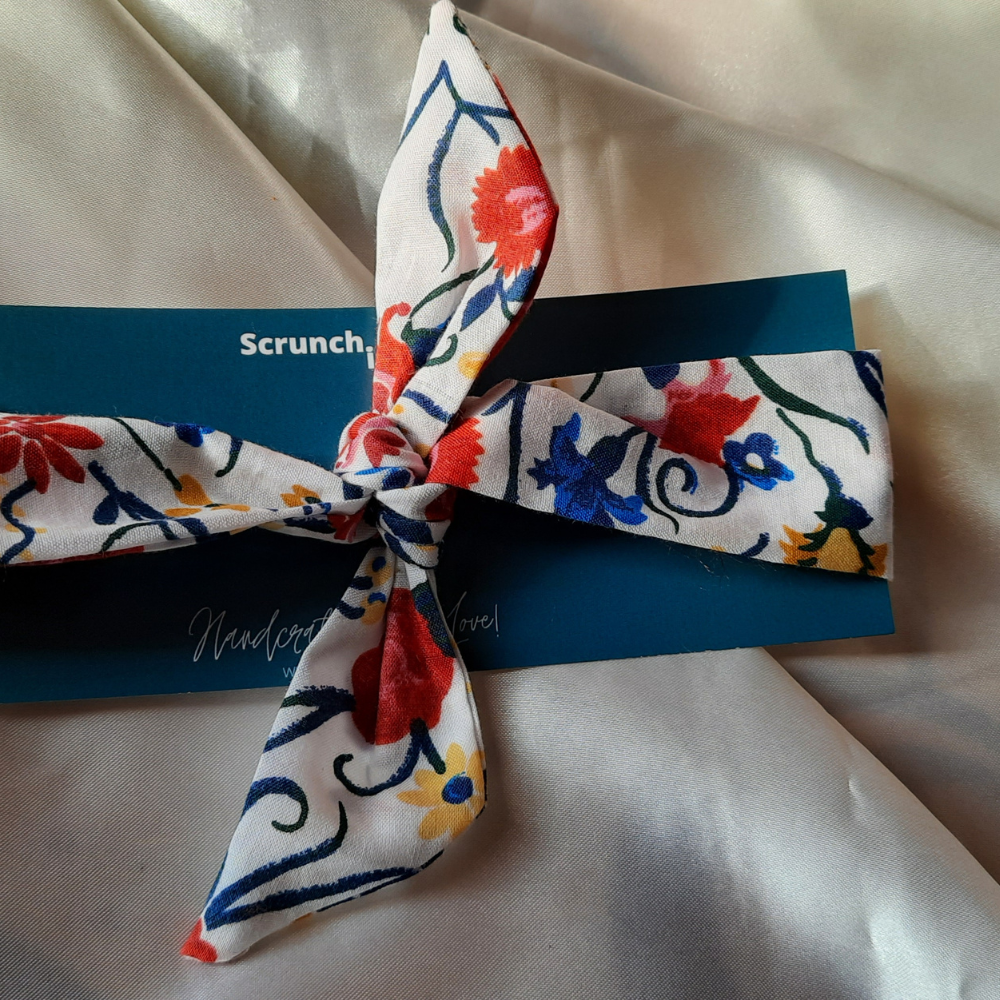 Floral Print TIY Headband