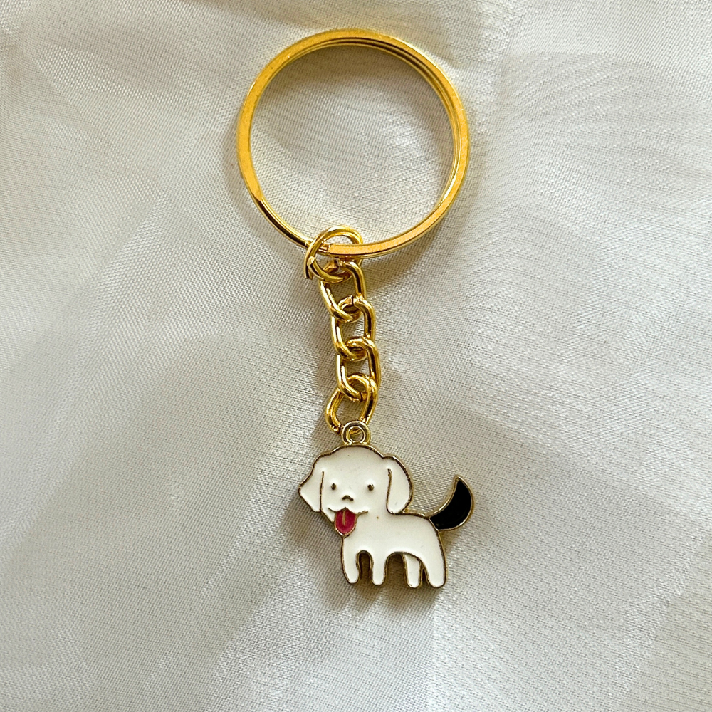 Puppy Keychain