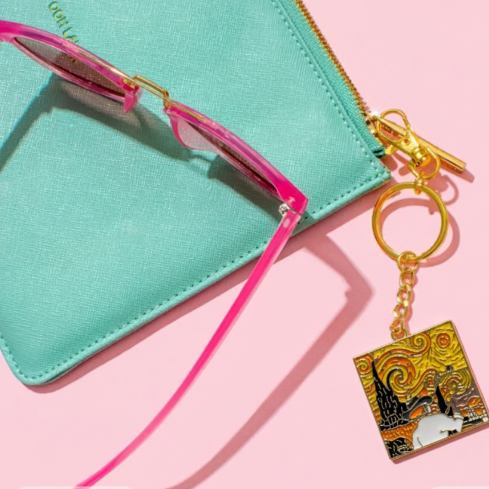 Van Gogh Painting Keychain