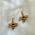 Honey Bee Earrings