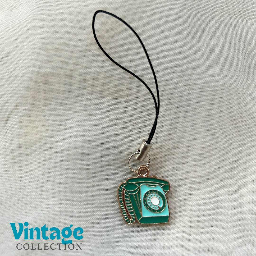 Vintage Telephone Phone Charm - The Vintage Collection