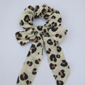 Leopard Print Scarf Scrunchie  / Tail Scrunchie / Bowknot Scrunchie