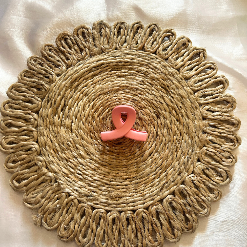 Twisted Bow Claw Clip - Small