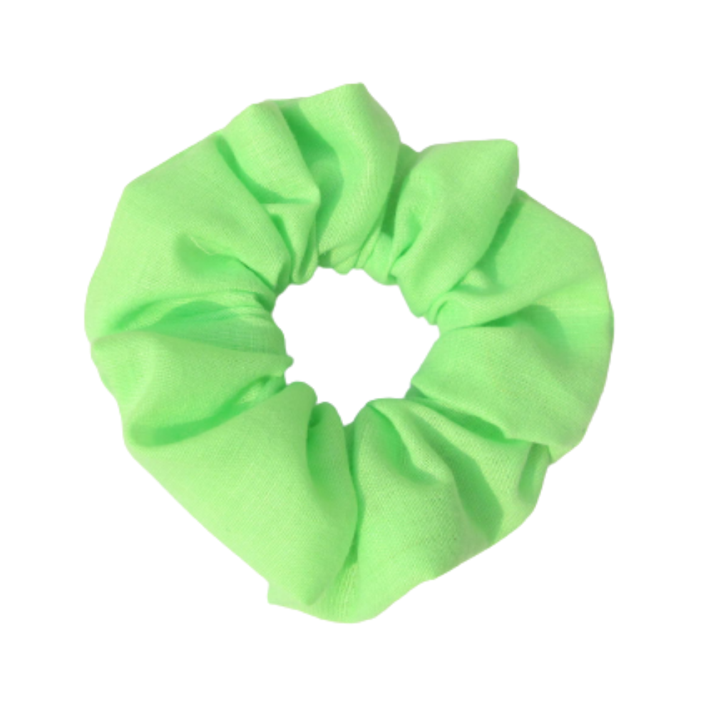 Neon Green Scrunchie