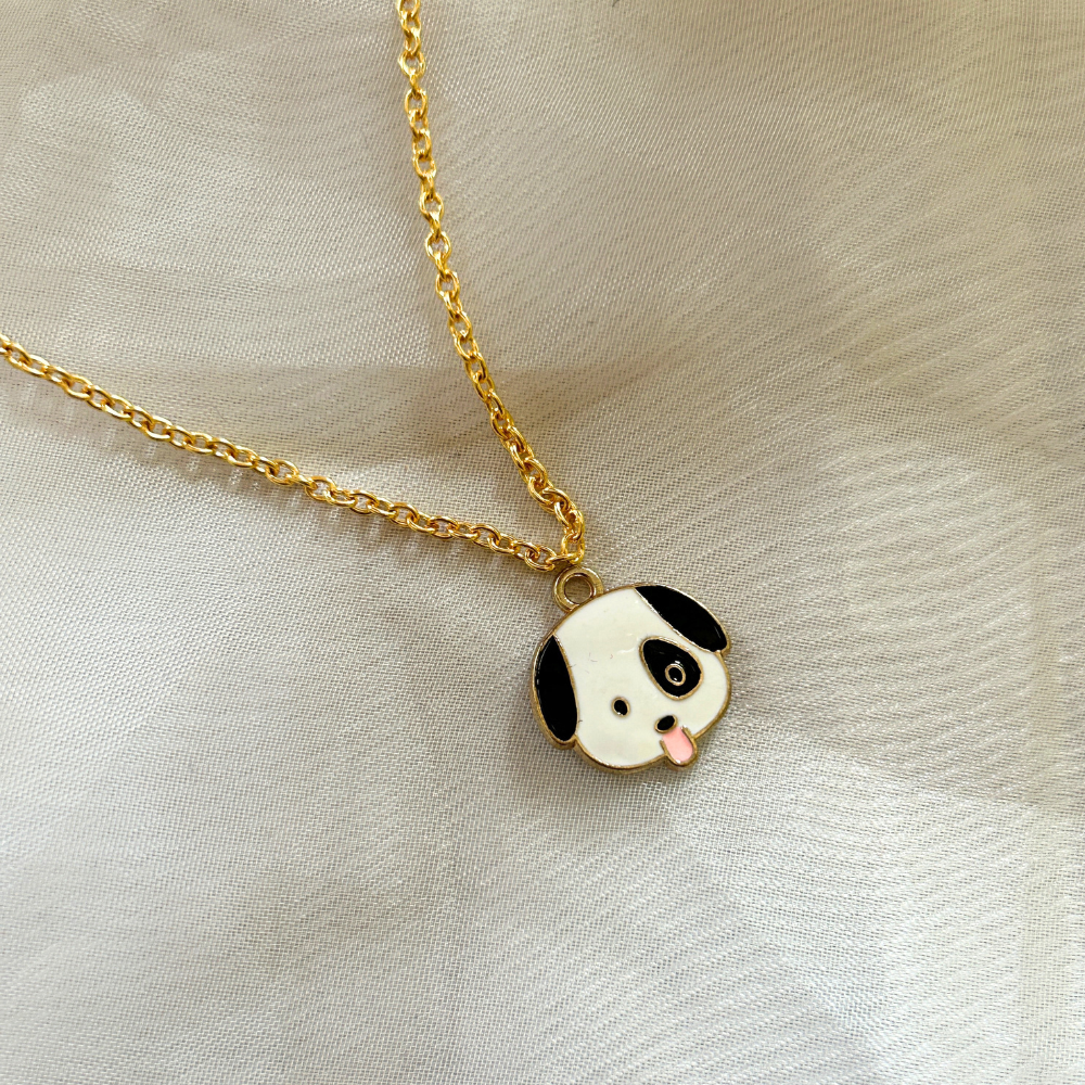 Dog face Charm  Chain