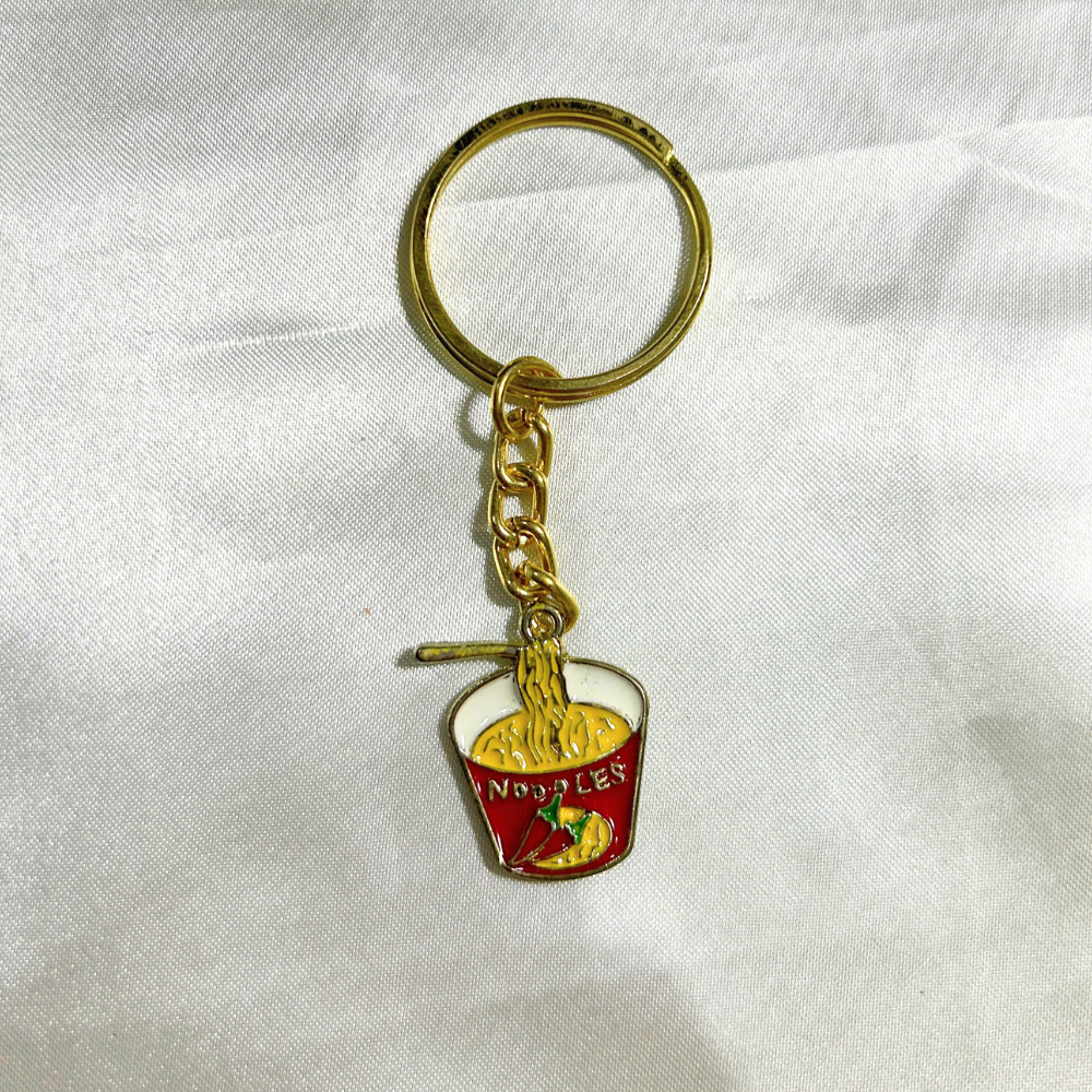 Ramen Noodle Bowl Keychain