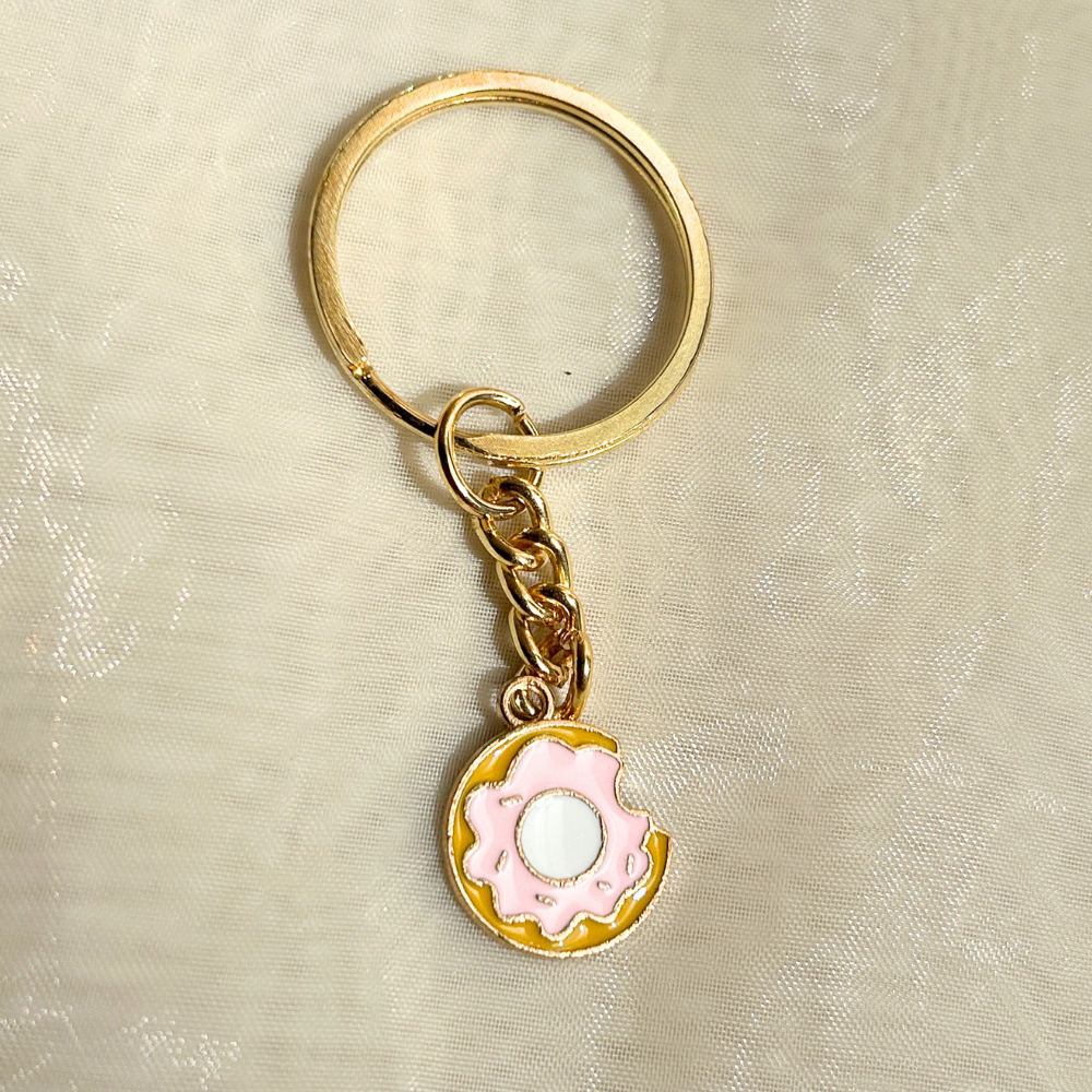 Donut Keychain
